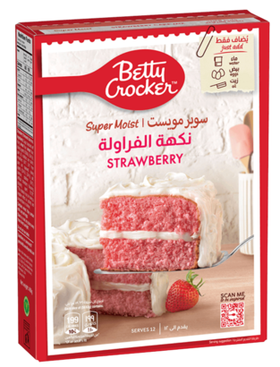 خلطة كيك بالفراولة بيتي كروكر 400 غ