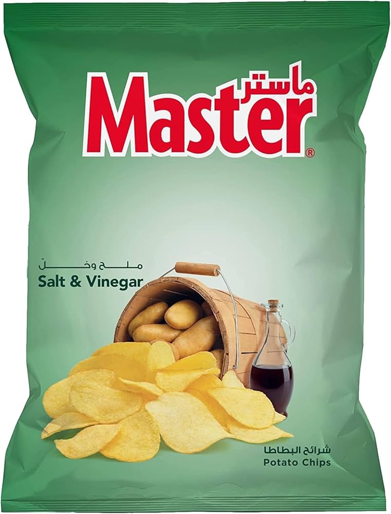 شيبس ماستر نكهات مختلفة 160 غ