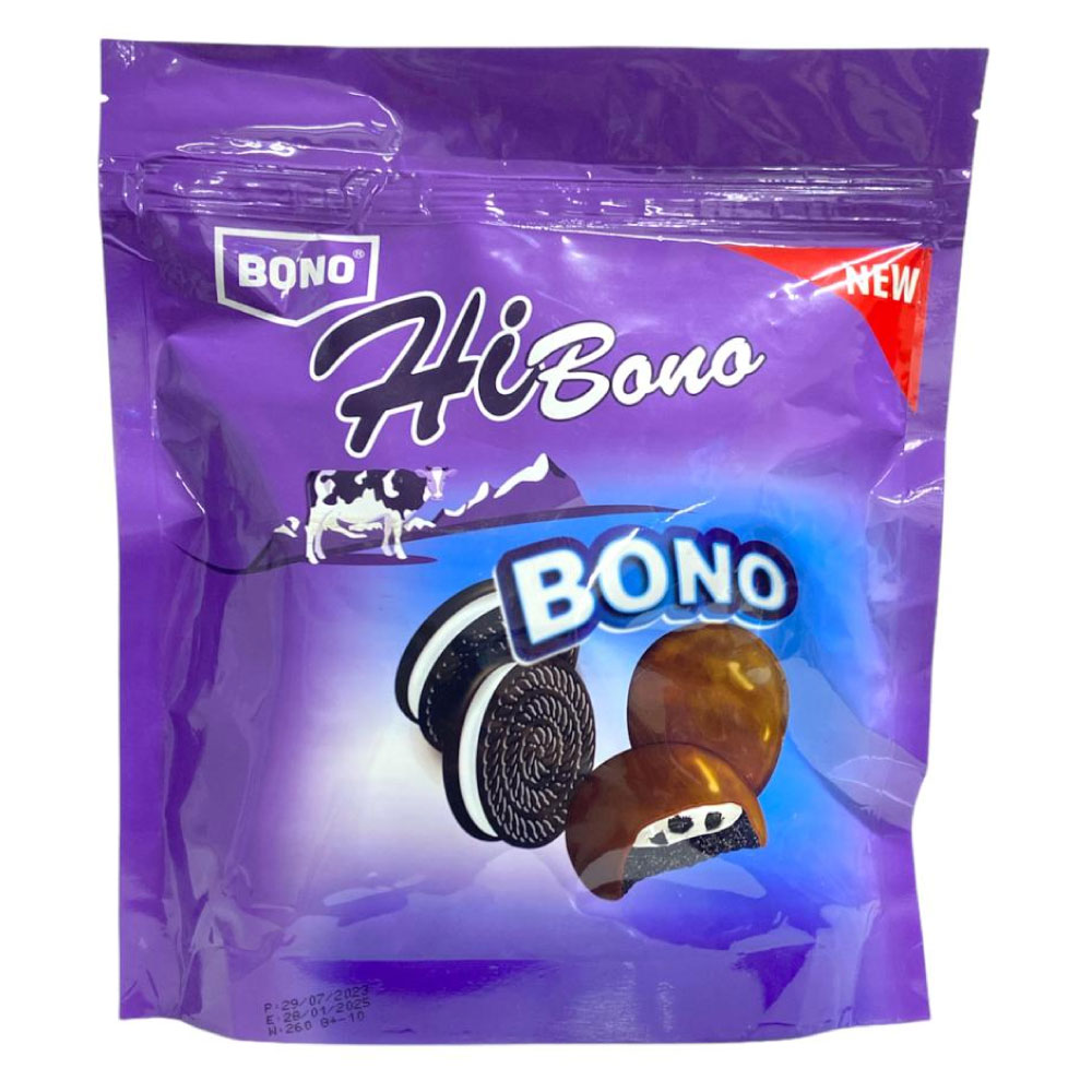 بسكويت محشي هلو بونو 18 غ كيس