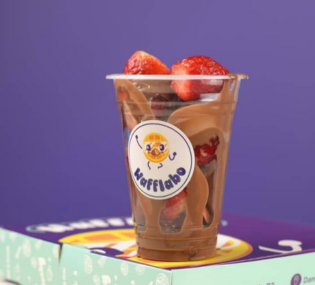 كوب فريز مع شوكولا