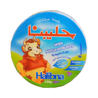 جبنة مثلثات حليبنا 8 قطع