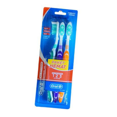 فرشاة اسنان اورال بي 123 عرض