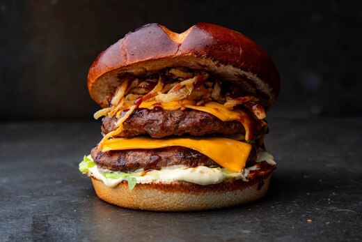 دبل تشيزي برغر