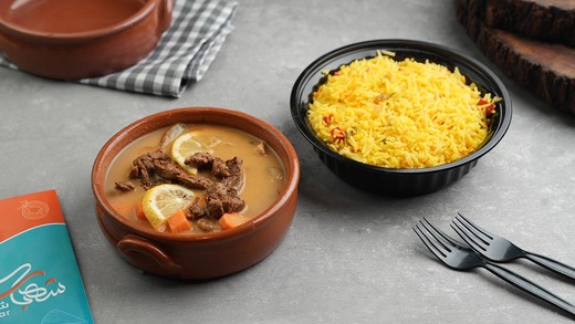 وجبة لحمة بالجرة