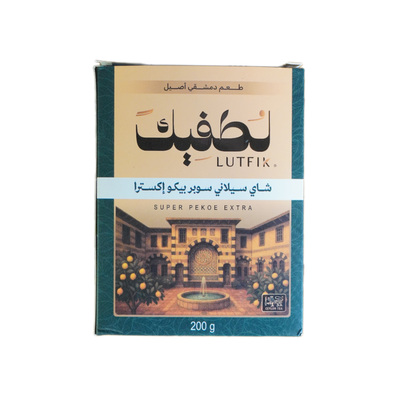 شاي سوبر بيكو اكسترا لطفيك 200 غ كرتون