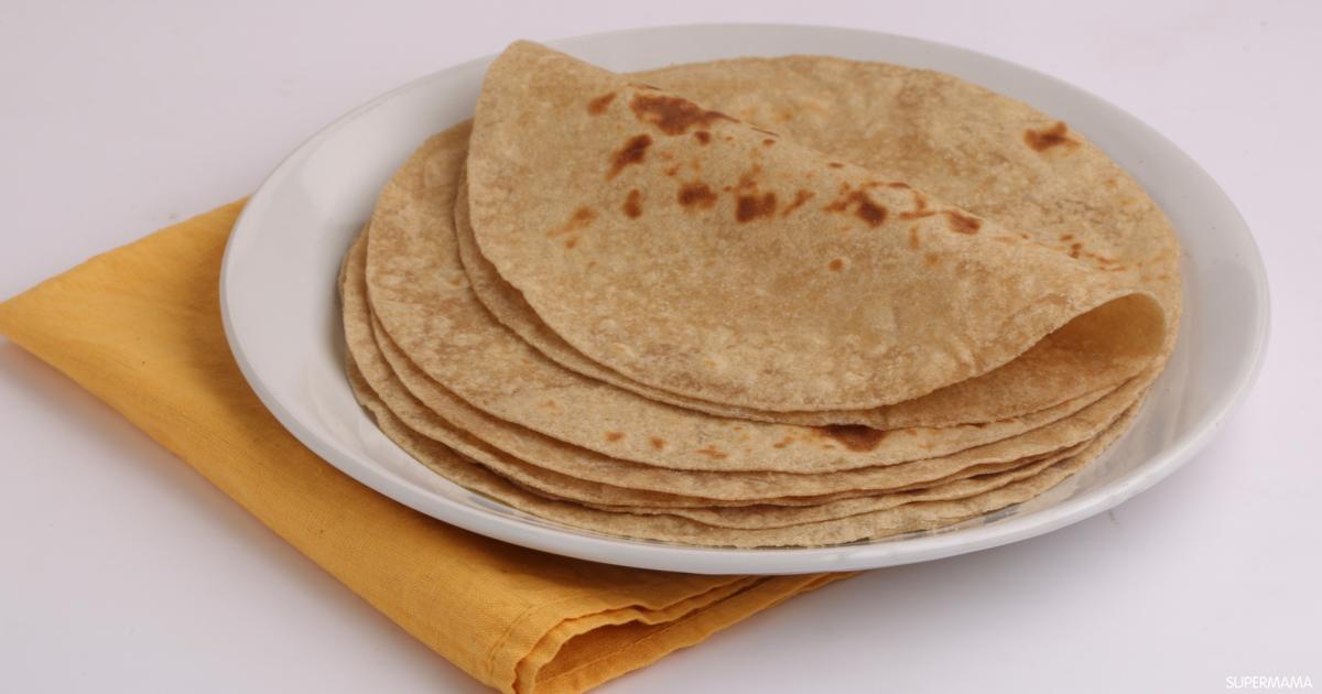 خبز صاج كبير