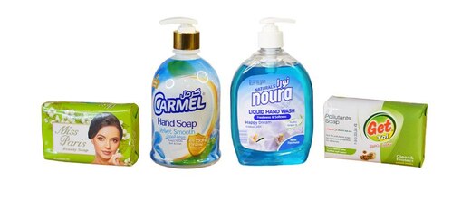 الصابون ومعقمات الأيدي