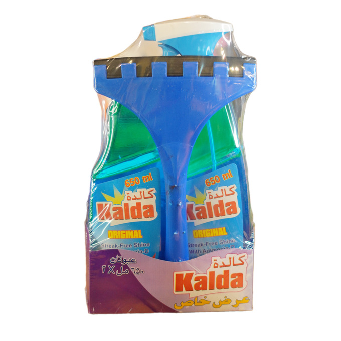 ملمع زجاج بخاخ كالدة كلاس 650 مل