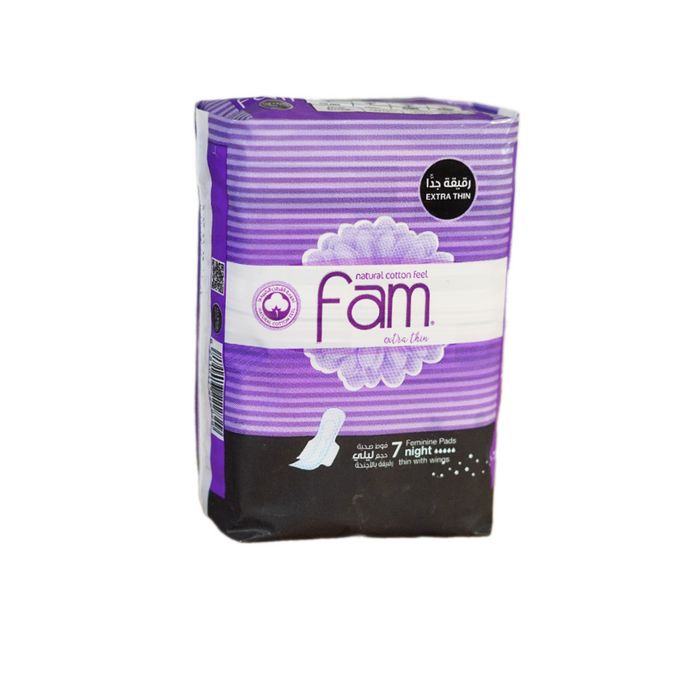 فوط نسائية الترا ليلية فام 7 فوط