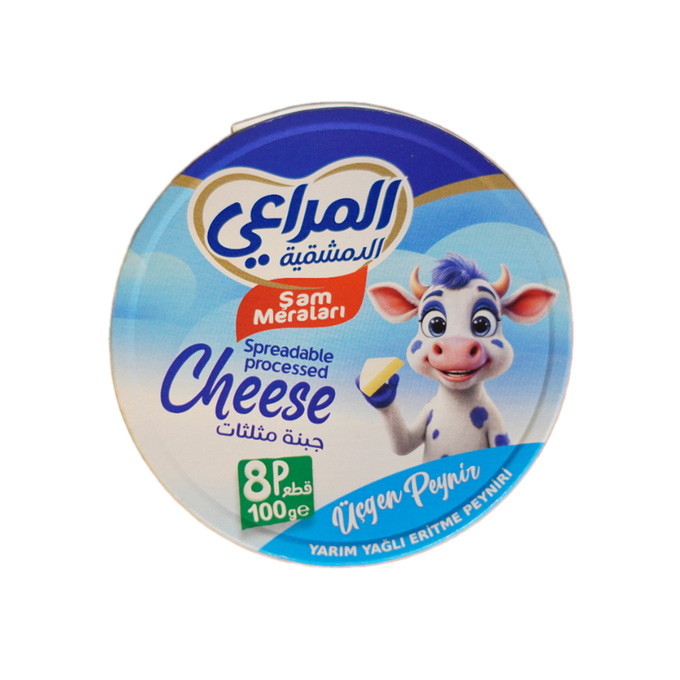 جبنة مثلثات المراعي الدمشقية  8 قطع